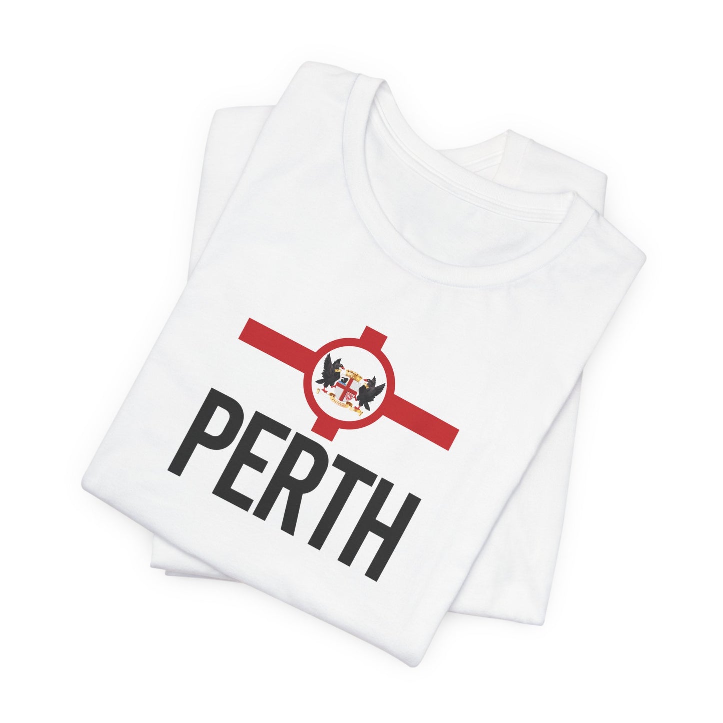 Perth City Flag T-Shirt - Unisex Jersey Short Sleeve Tee