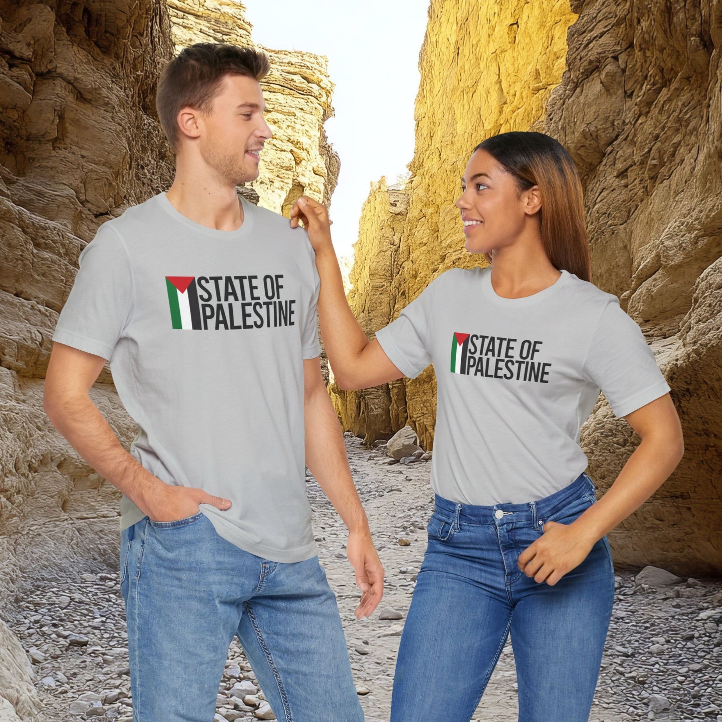 Palestine Country Flag Tee