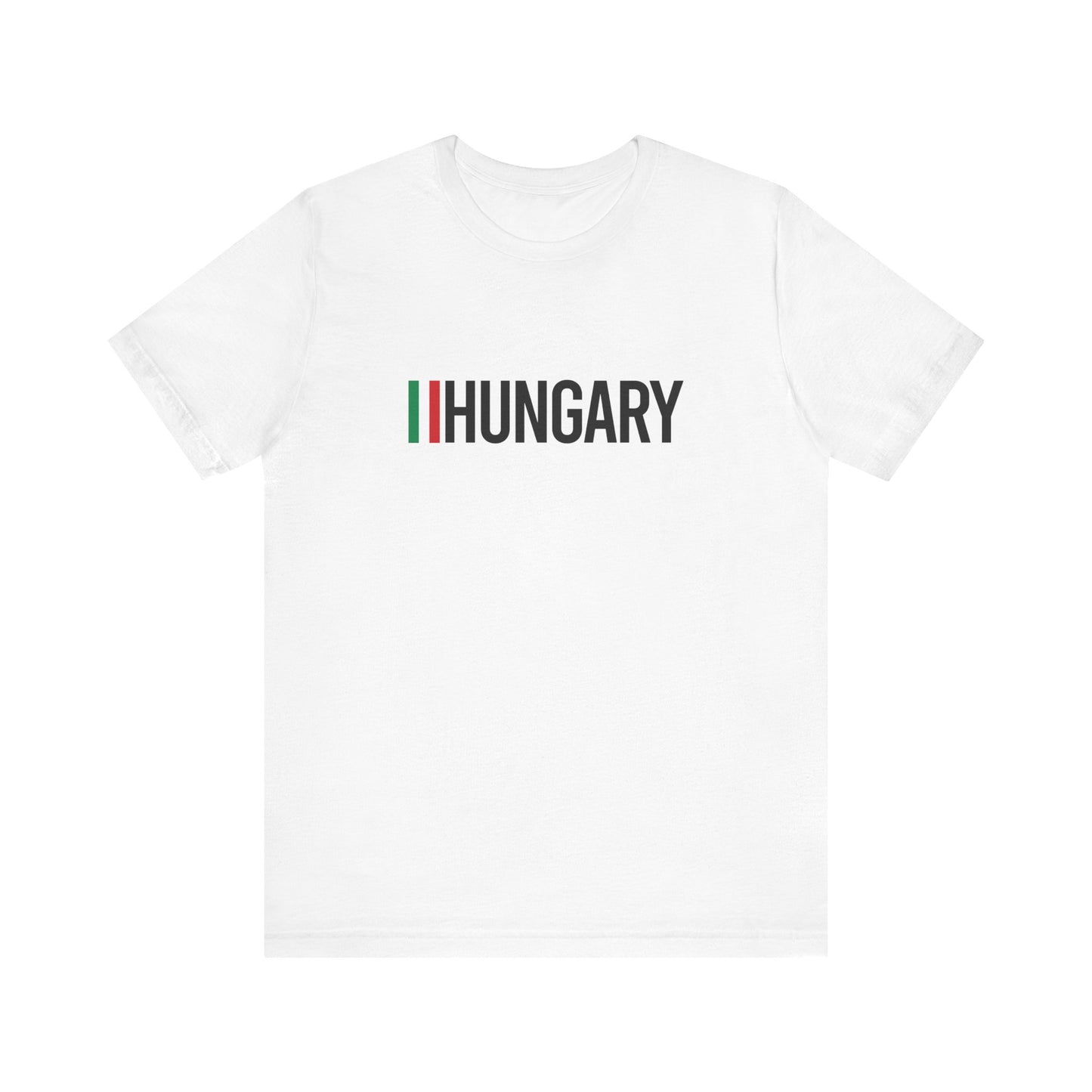 Hungary Unisex Jersey Short Sleeve Tee