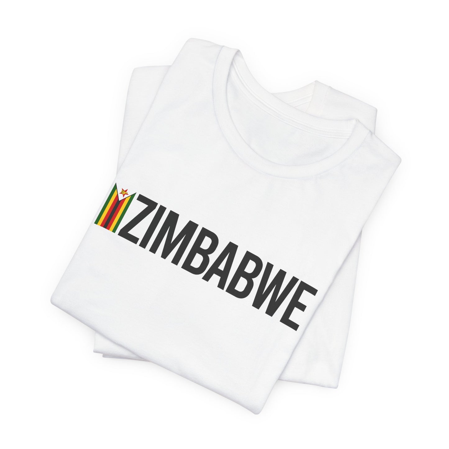 Zimbabwe Country Flag Tee