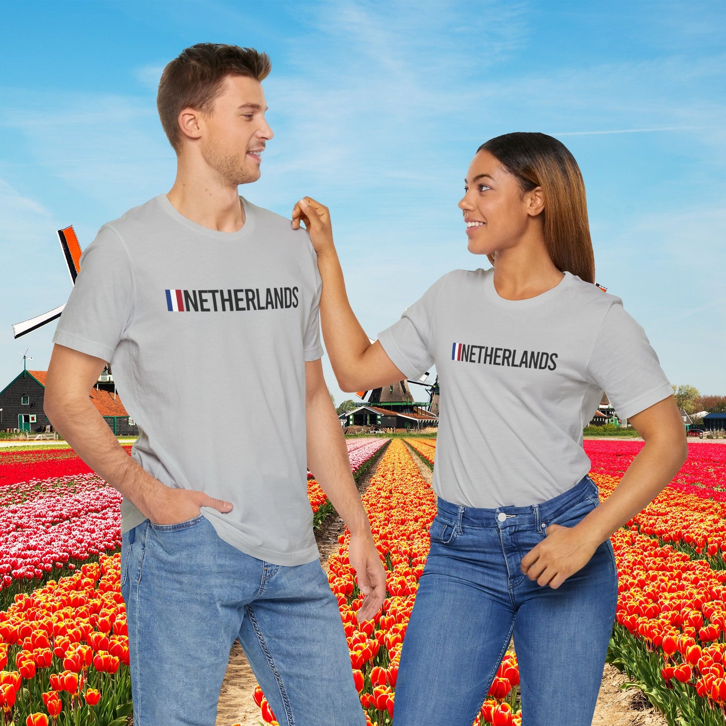 Netherlands Country Flag Tee