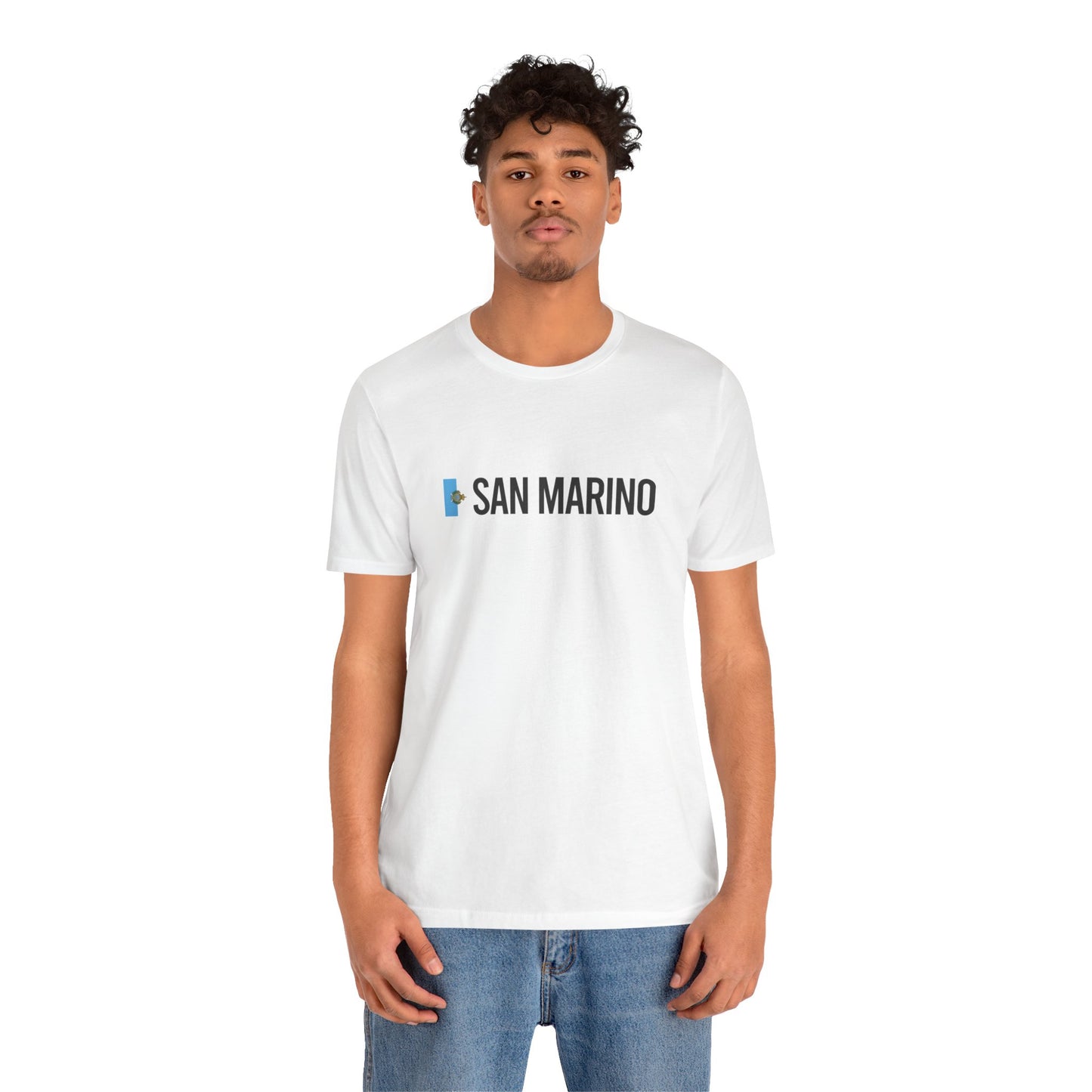 San Marino Country Flag Tee