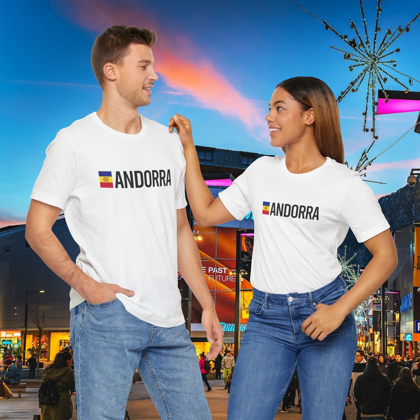 Andorra Unisex Jersey Short Sleeve Tee