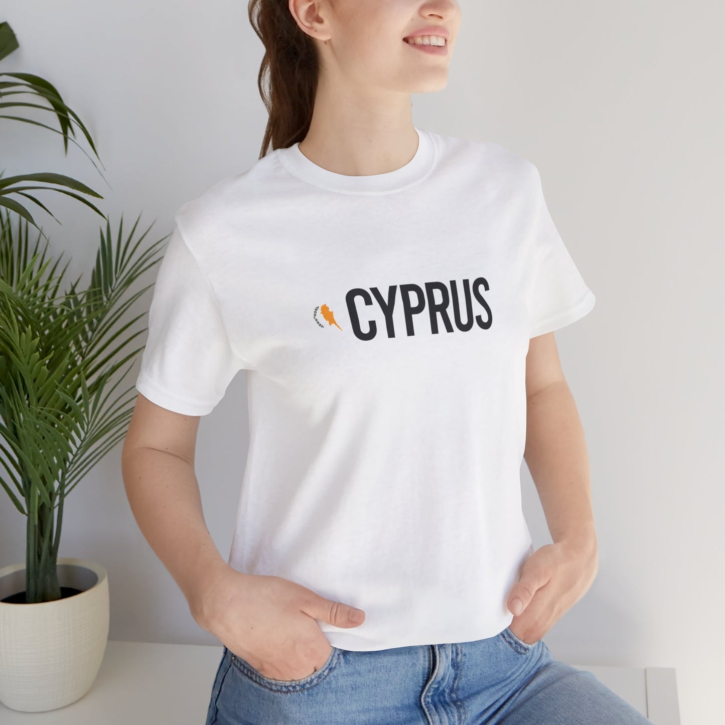 Cyprus Unisex Jersey Short Sleeve Tee