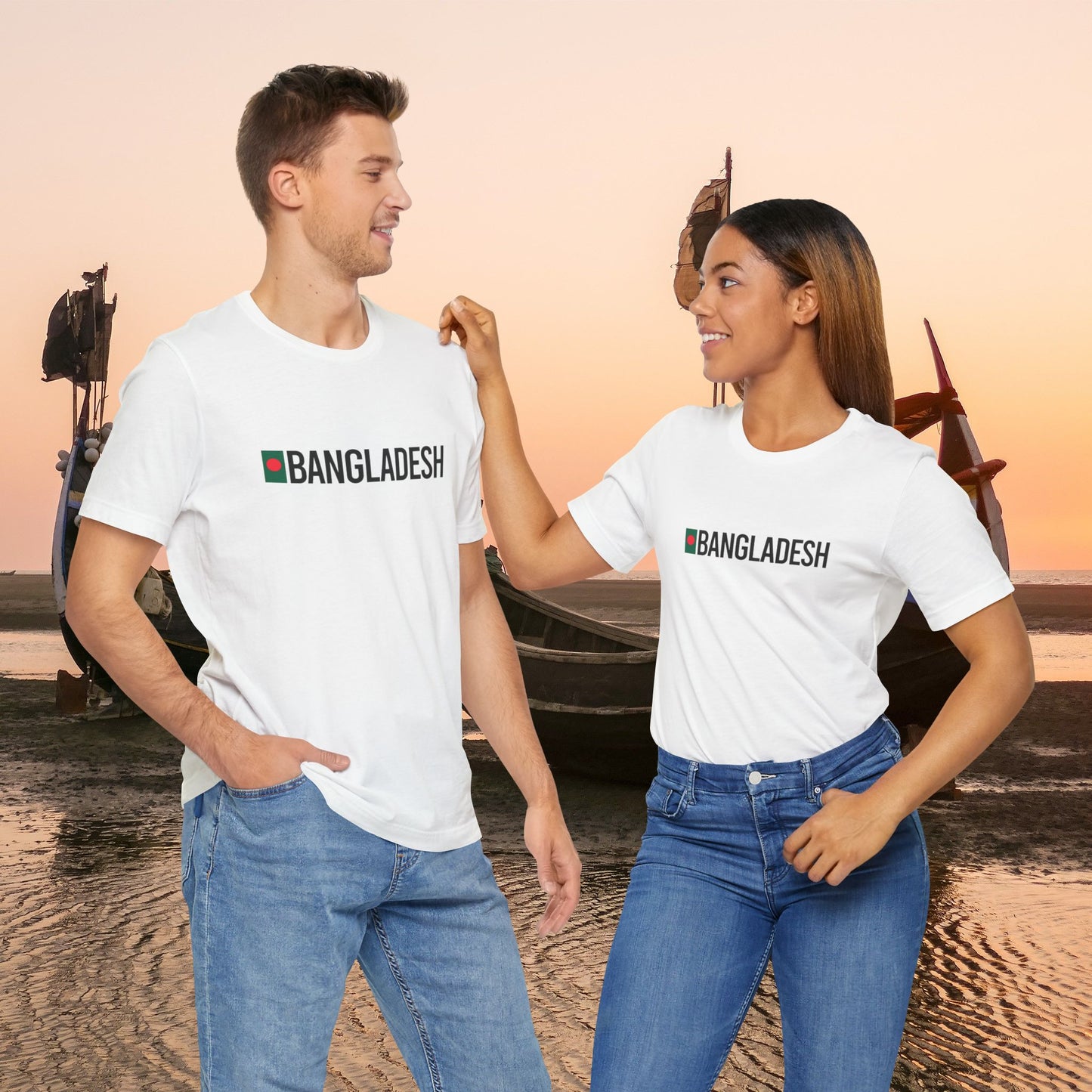 Bangladesh Unisex Jersey Short Sleeve Tee