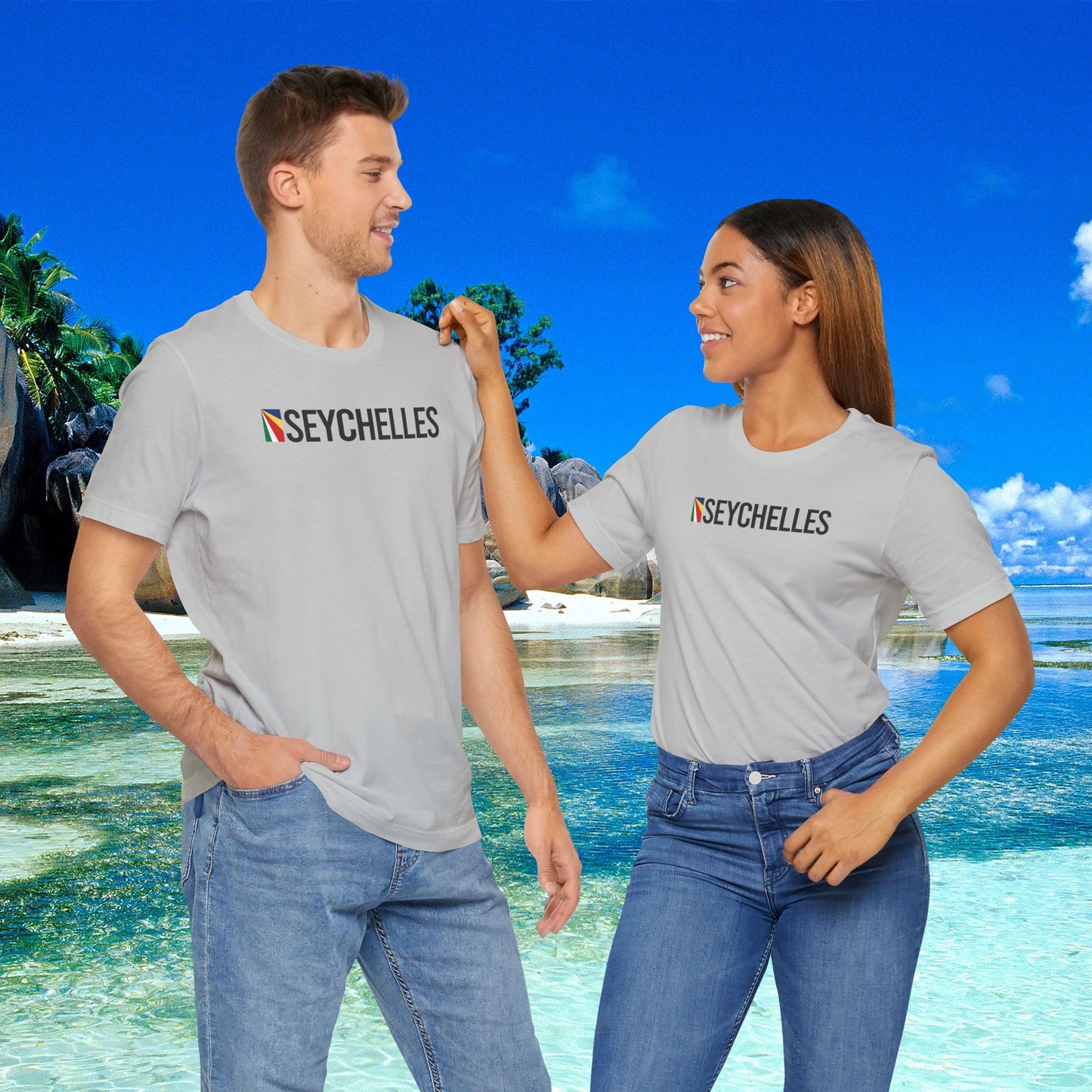 Seychelles Country Flag Tee