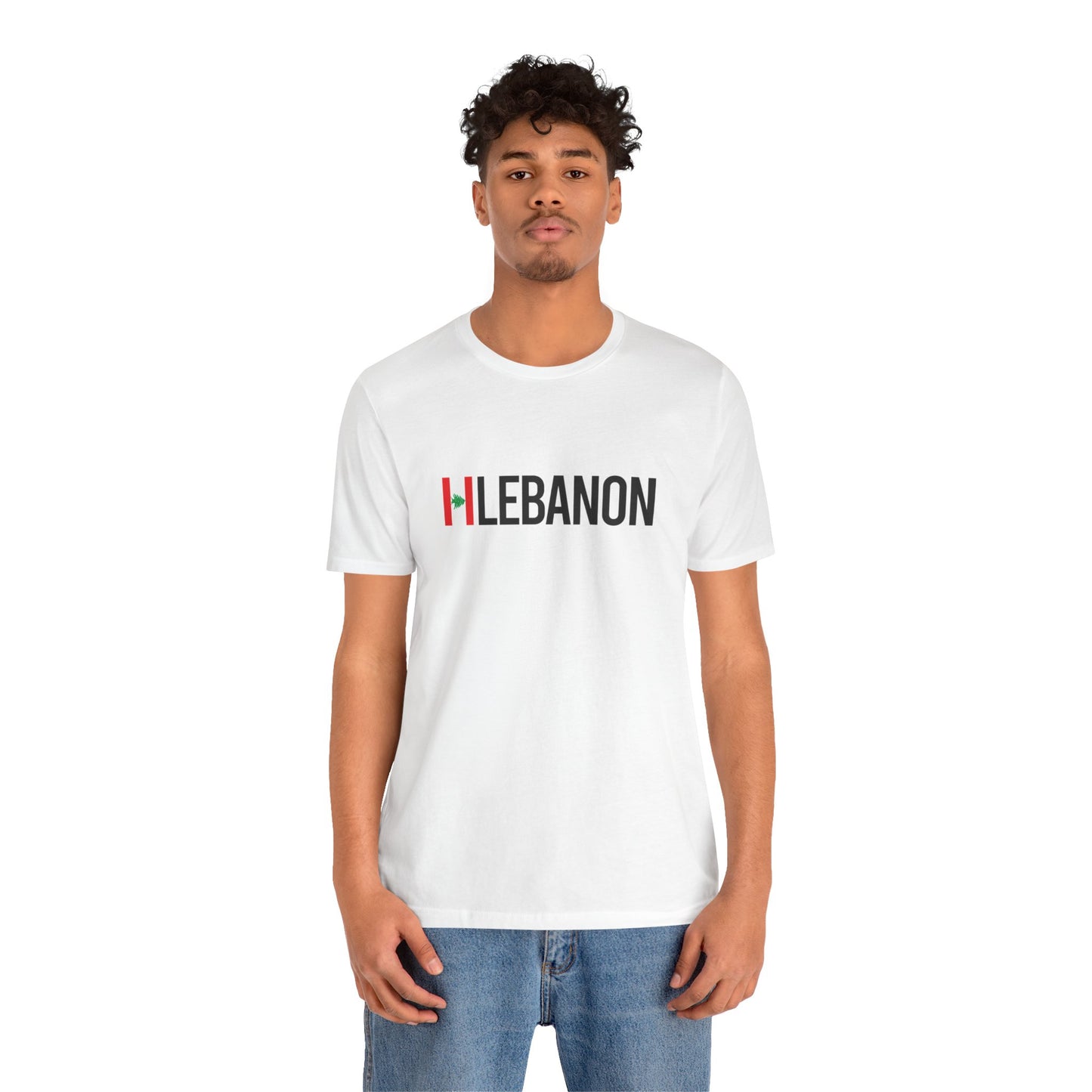 Lebanon Unisex Jersey Short Sleeve Tee