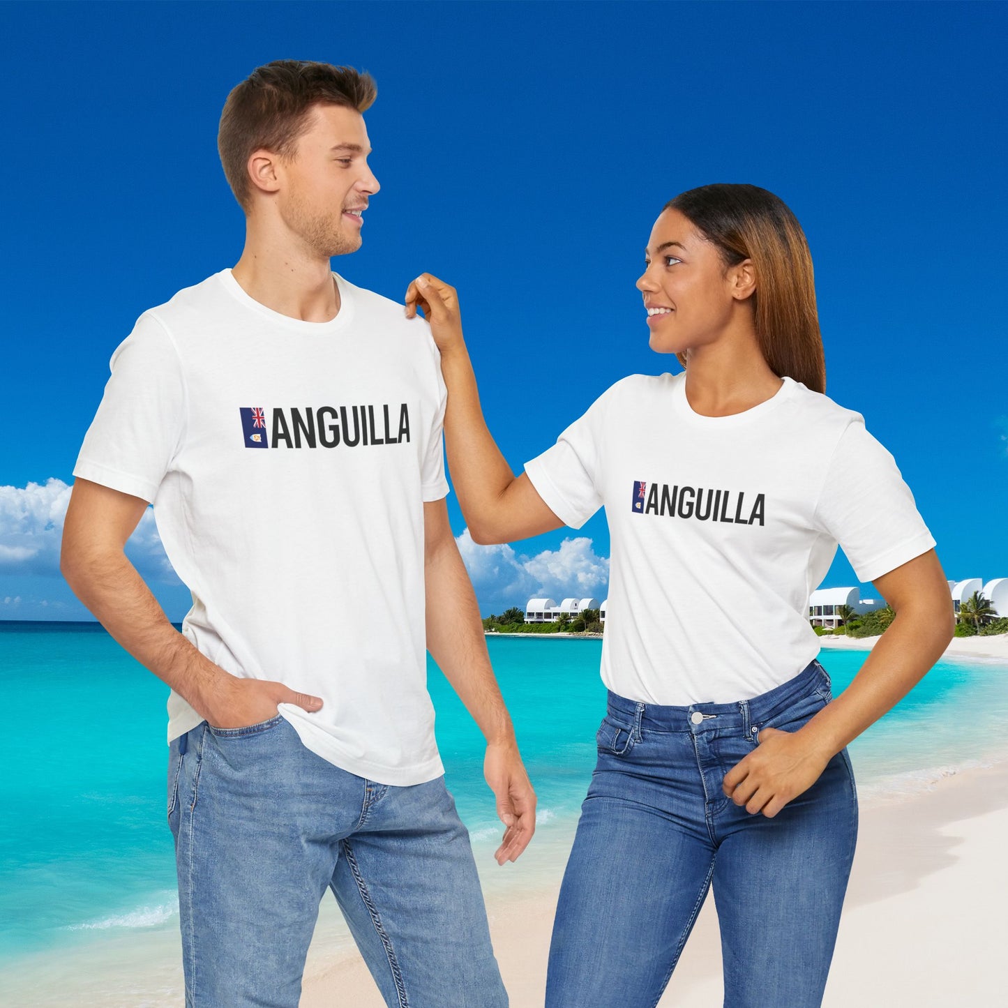 Anguilla Unisex Jersey Short Sleeve Tee