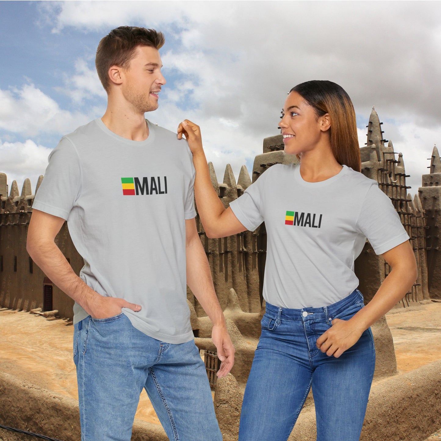 Mali Country Flag Tee Shirt