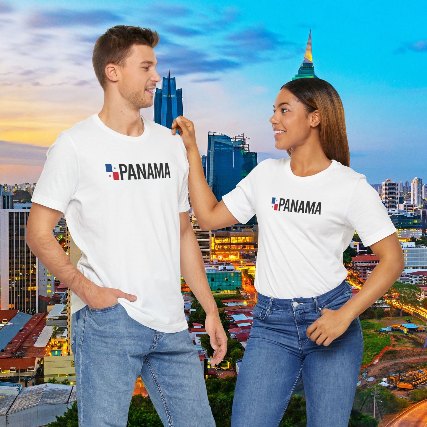 Panama Country Flag Tee