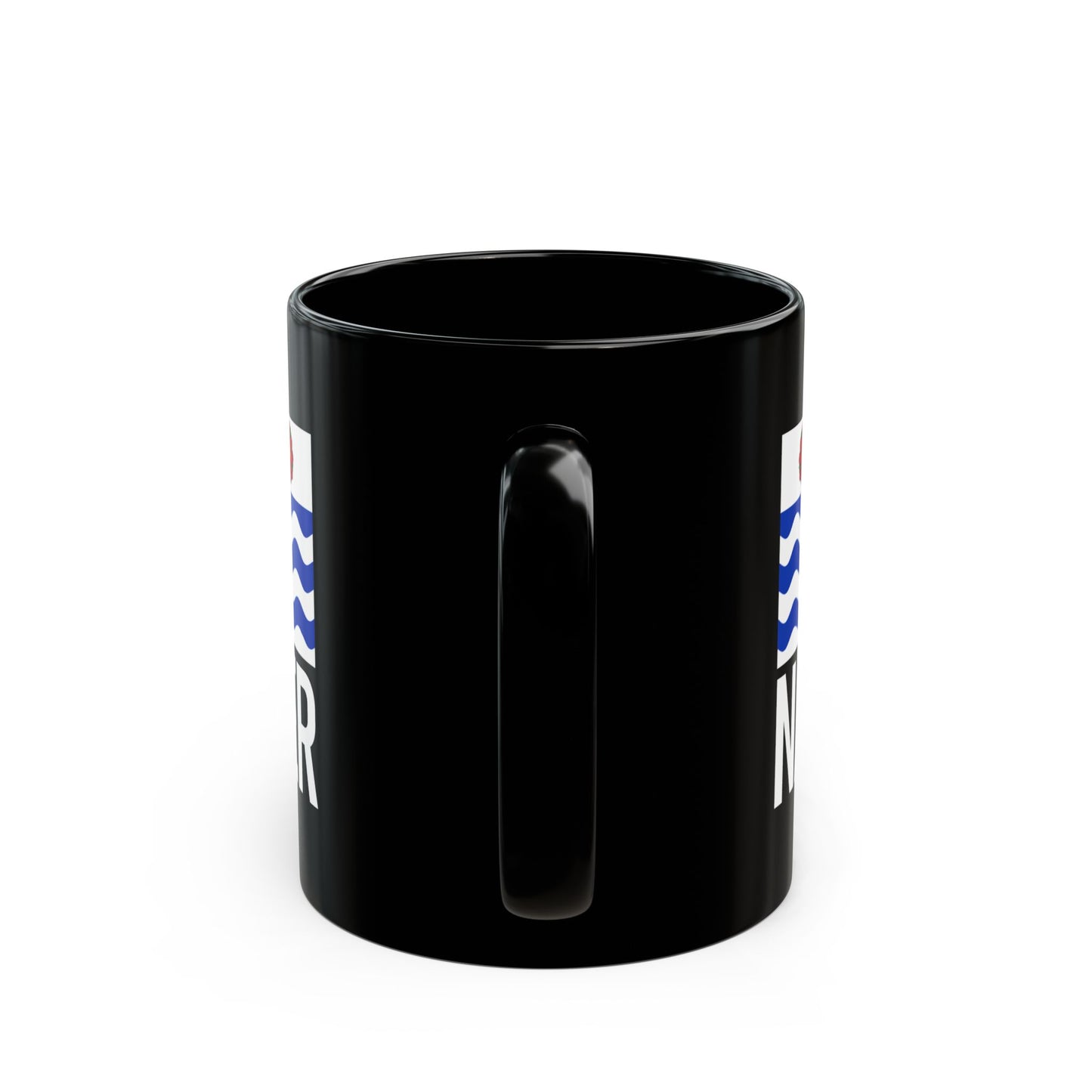 Napier City Flag Black Ceramic Mug - 11oz, 15oz