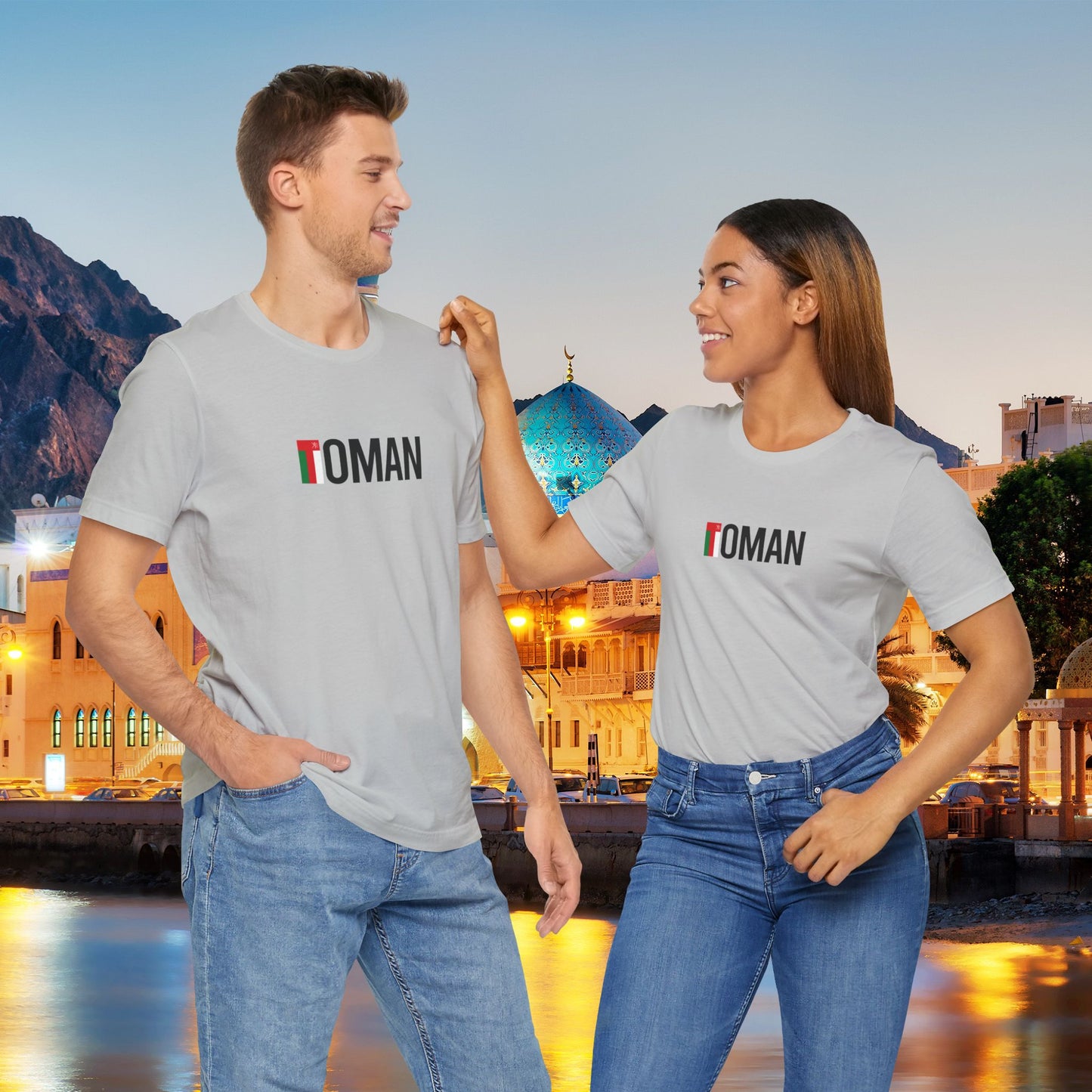 Oman Country Flag Tee