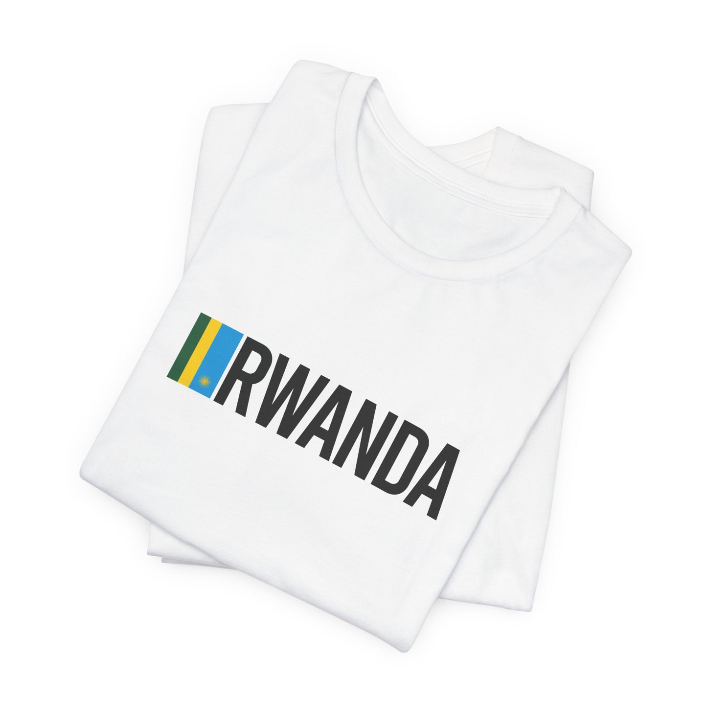 Rwanda Country Flag Tee