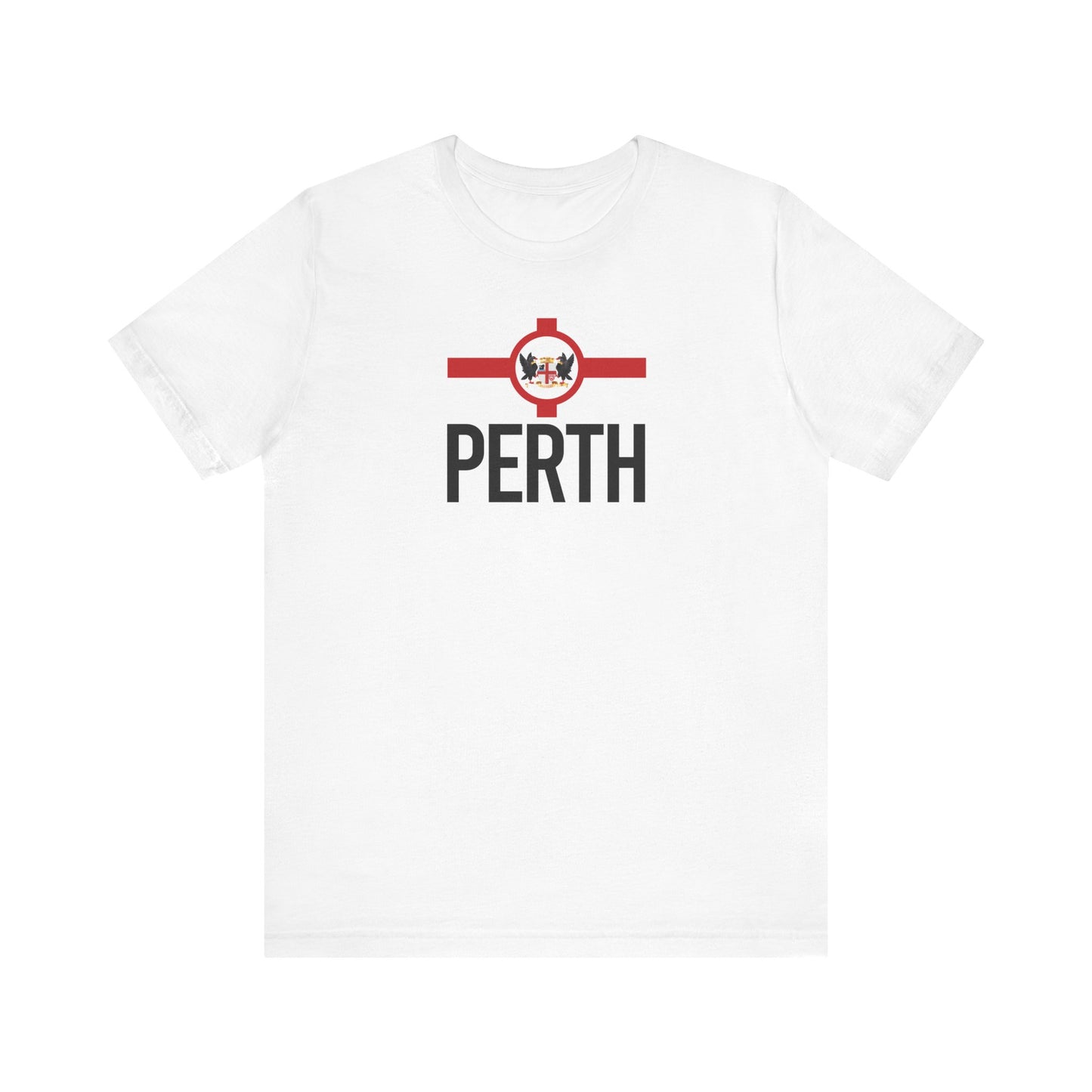 Perth City Flag T-Shirt - Unisex Jersey Short Sleeve Tee