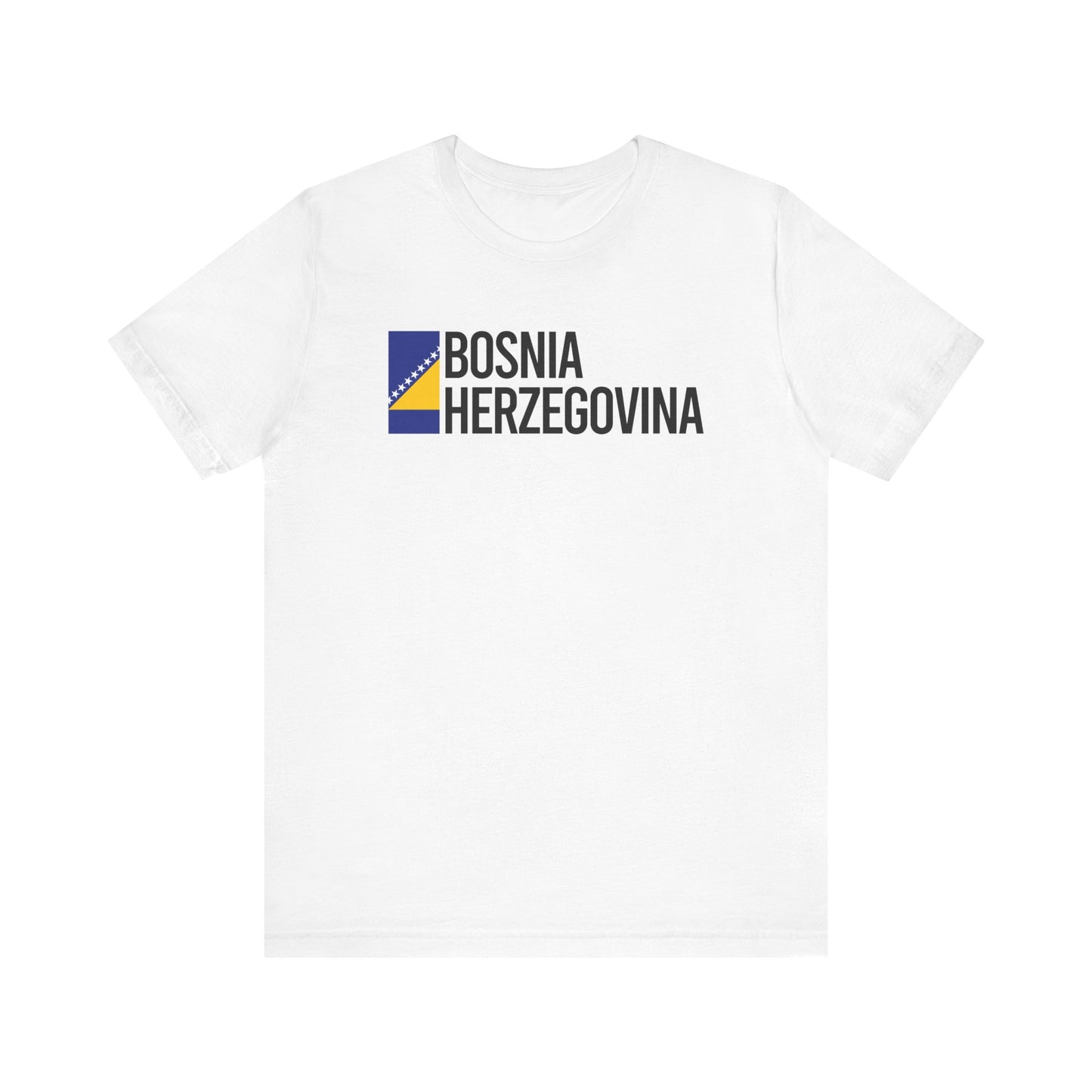 Bosnia Herzegovina Unisex Jersey Short Sleeve Tee